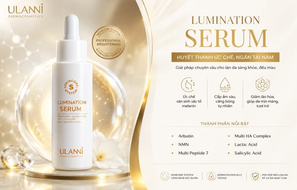 Ulanni Lumination Serum trị nám