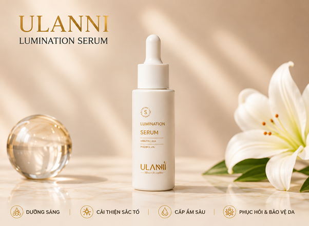 Lumination Serum Ulanni Huyết thanh hỗ trợ dưỡng sáng